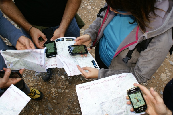 Usando el móvil como GPS con Oruxmaps